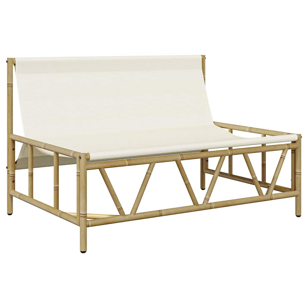 Garden Bench Light grey 110 x 75x 71 cm Steel