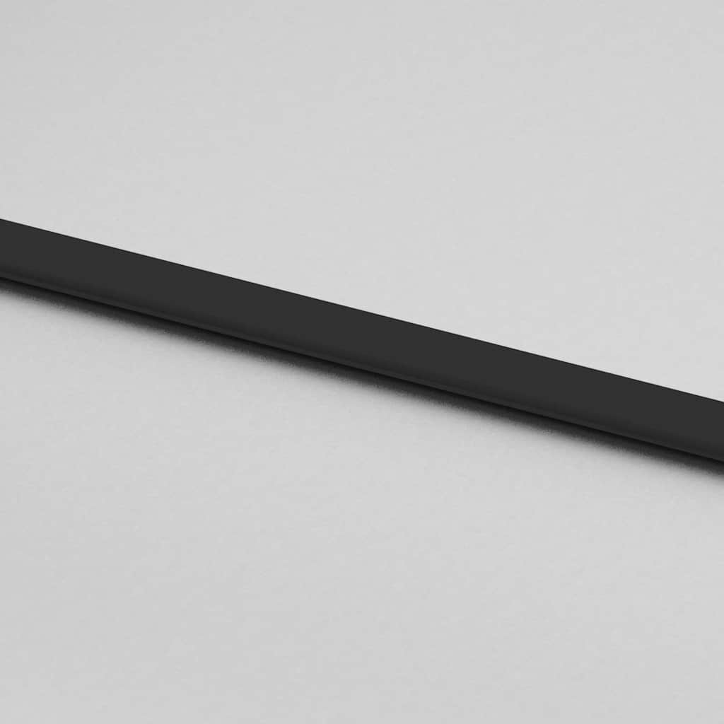 Sliding Door with Hardware Set Black 102.5x205 cm ESG Glass