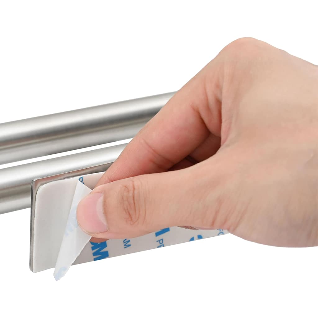 Towel Rack Silver 40 x 9 x 4 cm Stainless steel