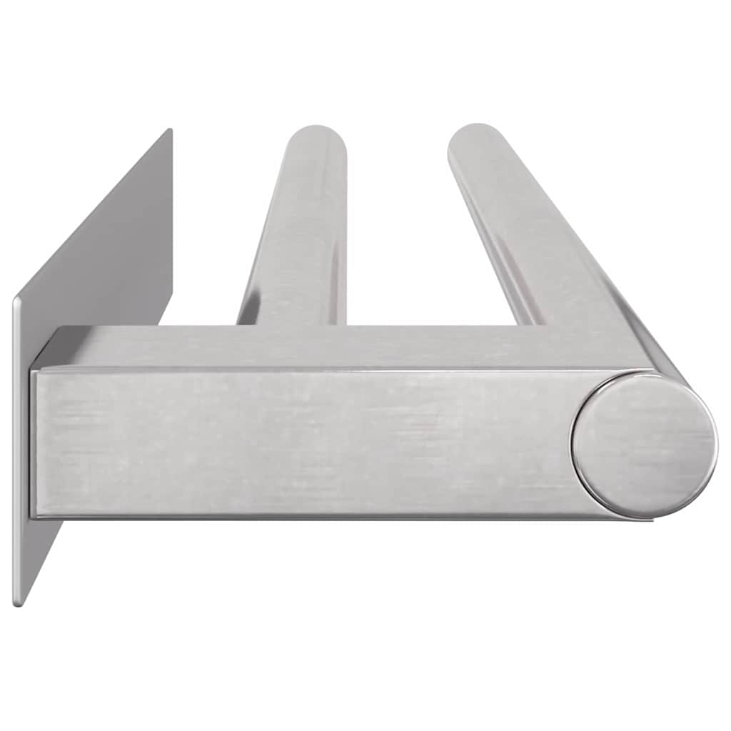 Towel Rack Silver 40 x 9 x 4 cm Stainless steel