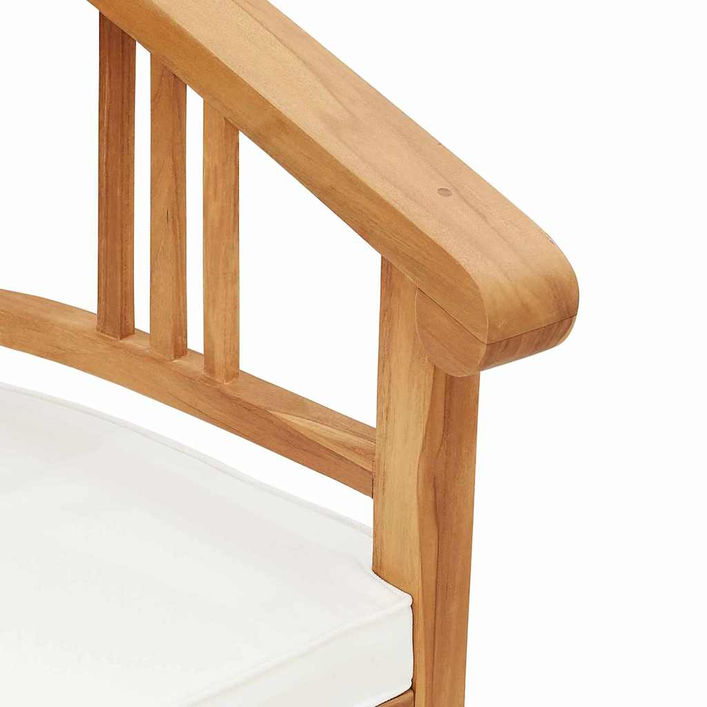 Garden Chairs 2 pcs Brown 63 x 58 x 89 cm Solid teak wood