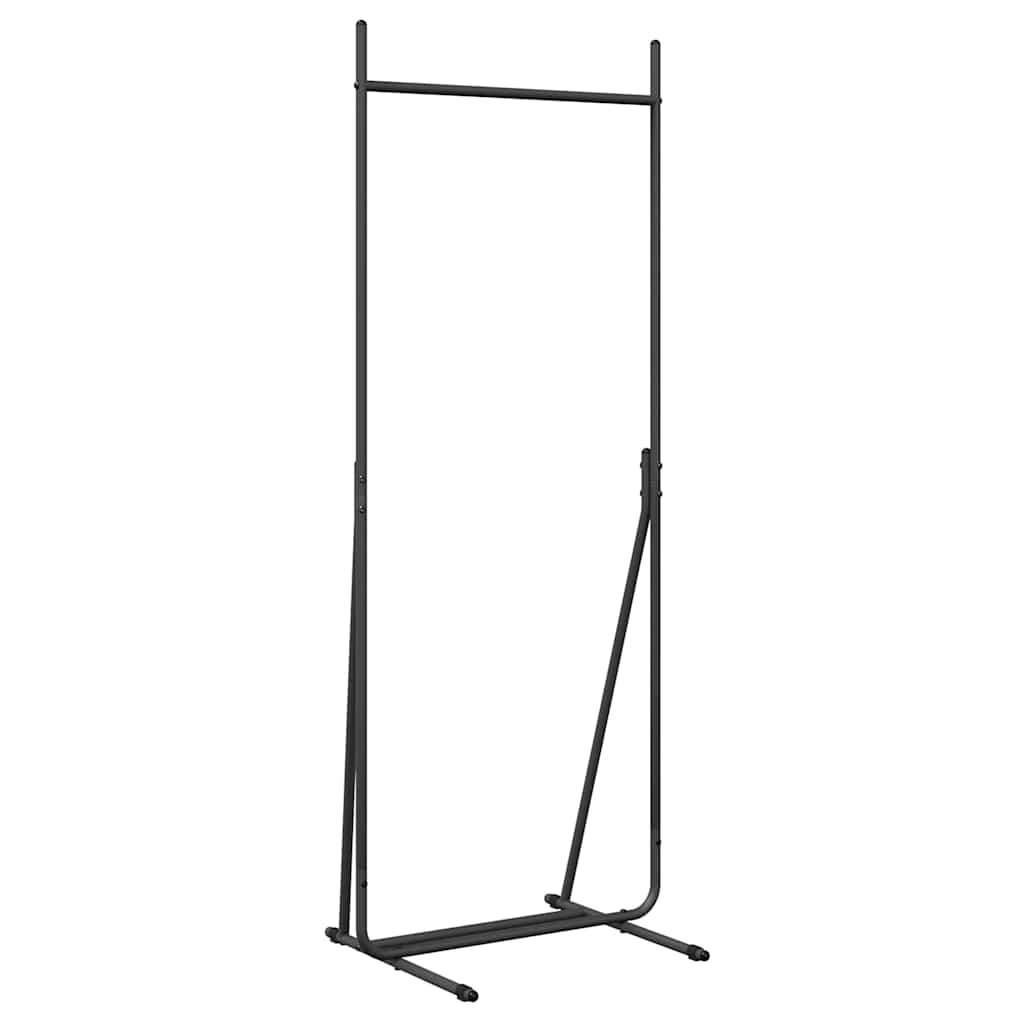 Clothes Rack Black 62 x 48 x 158 cm Steel