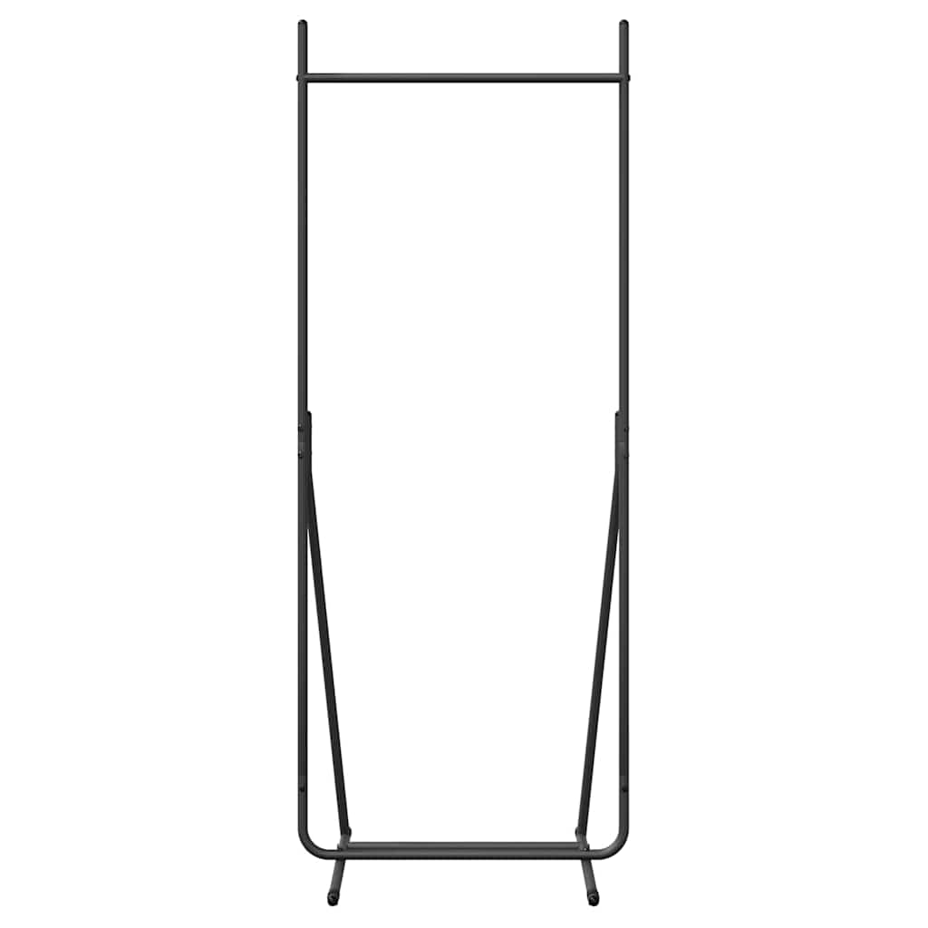Clothes Rack Black 62 x 48 x 158 cm Steel