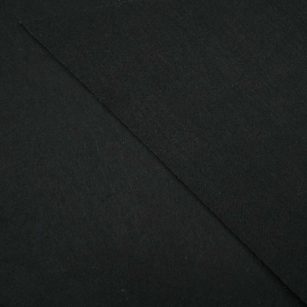 Pool Ground Sheet Folding Black Ø 458 cm Non-woven fabric