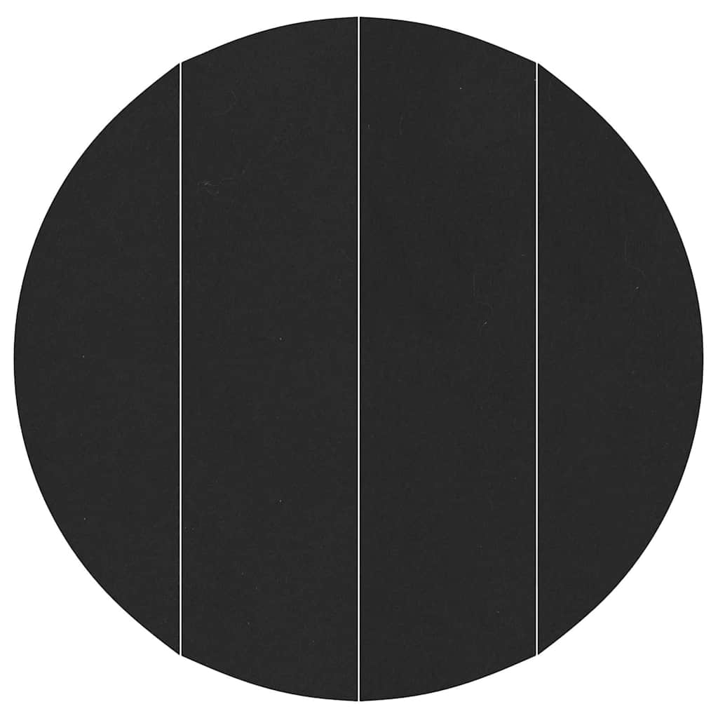 Pool Ground Sheet Folding Black Ø 458 cm Non-woven fabric
