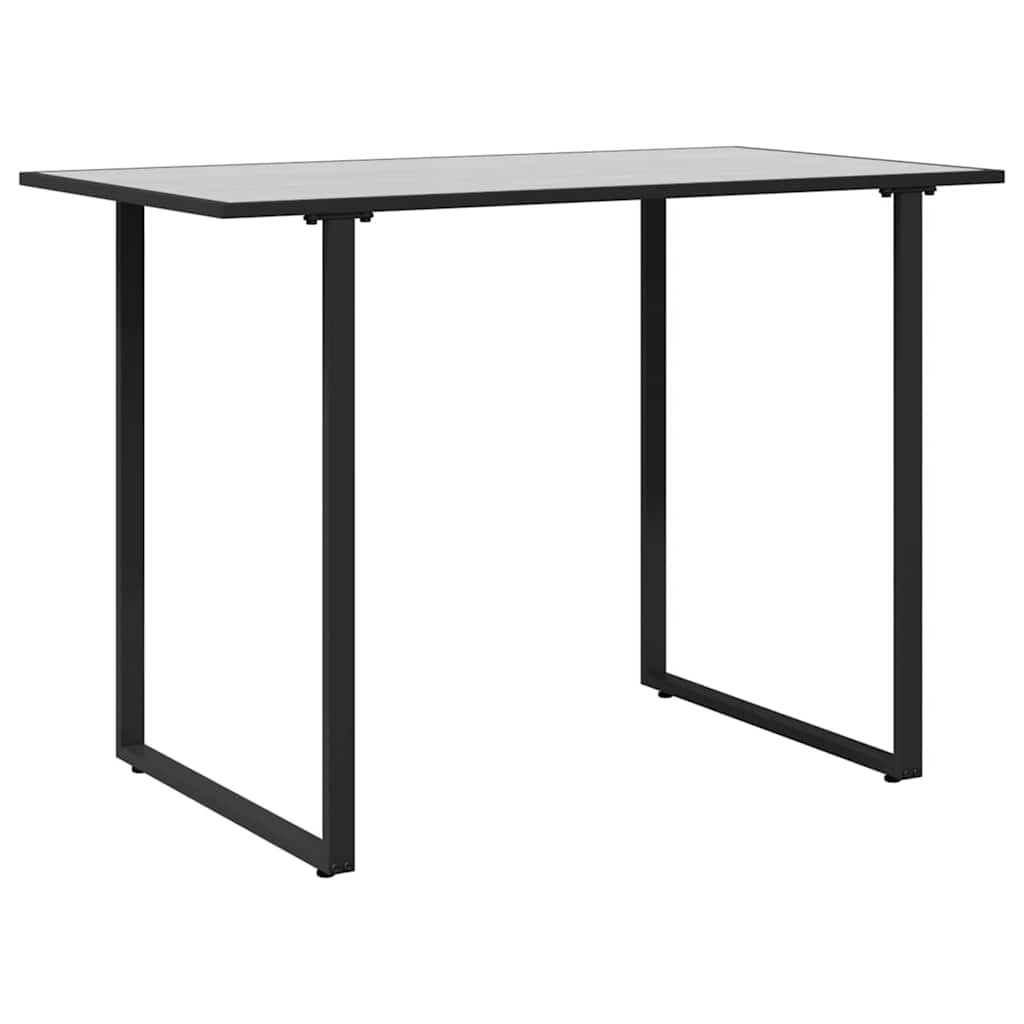 Garden Sofa Set Black Steel