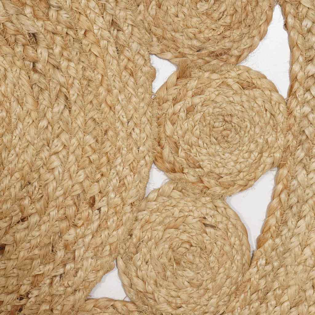 Rug Beige 100 x 152 cm Jute