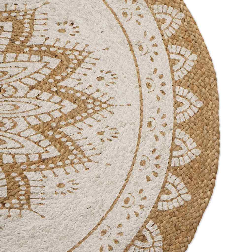 Rug Brown 122 x 183 cm Jute