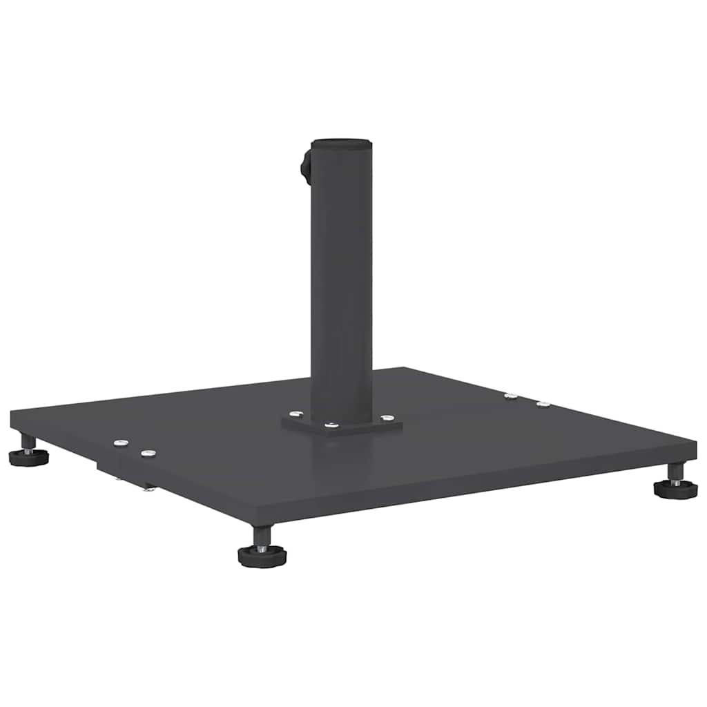 Outdoor Umbrella Base Dark grey 45 x 45 x 31 cm Steel
