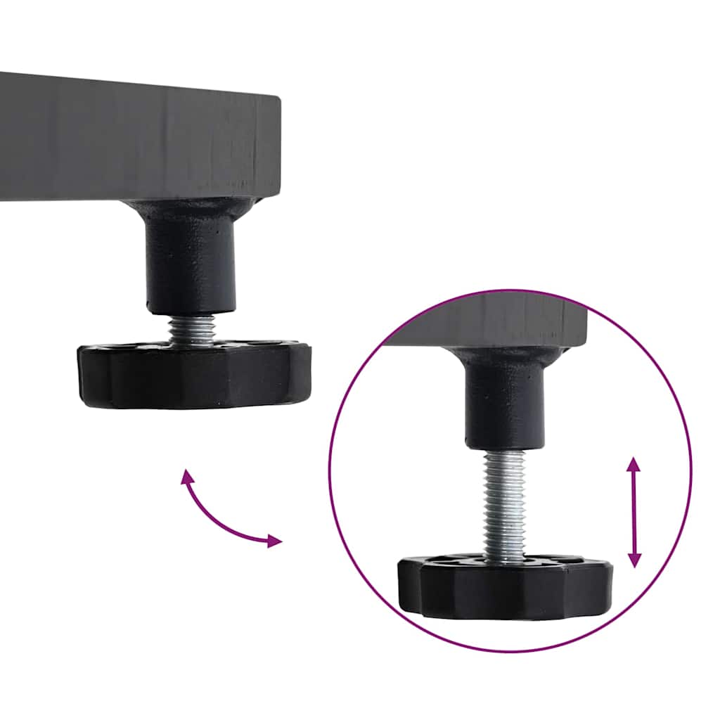 Outdoor Umbrella Base Dark grey 45 x 45 x 31 cm Steel