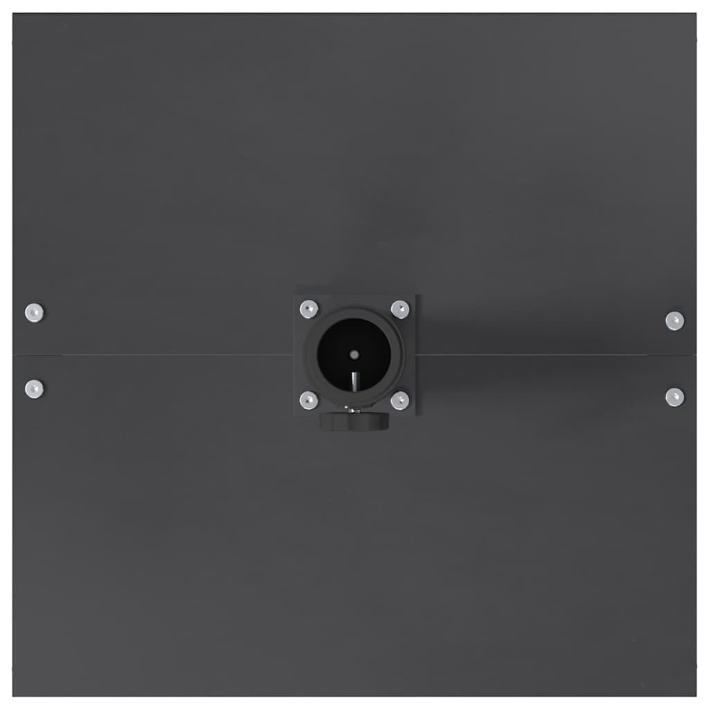 Outdoor Umbrella Base Dark grey 45 x 45 x 31 cm Steel