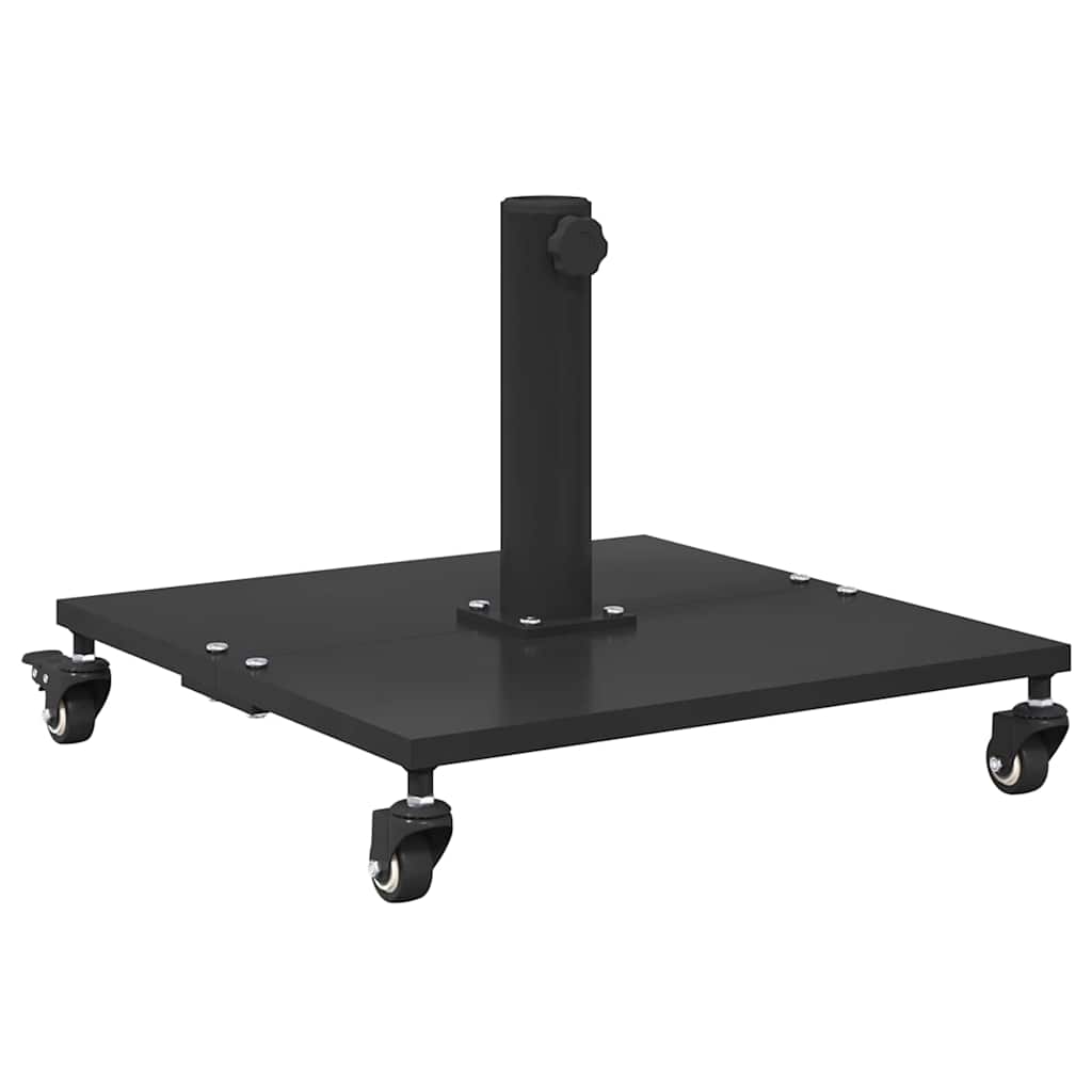 Outdoor Umbrella Base Black 45 x 45 x 31 cm Steel