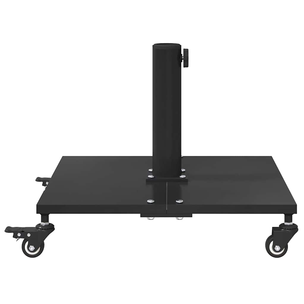 Outdoor Umbrella Base Black 45 x 45 x 31 cm Steel