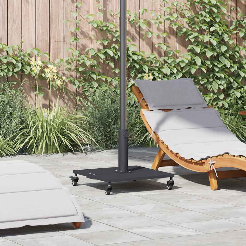 Outdoor Umbrella Base Dark grey 45 x 45 x 31 cm Steel