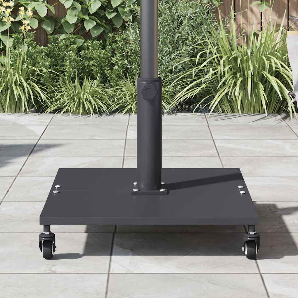 Outdoor Umbrella Base Dark grey 45 x 45 x 31 cm Steel