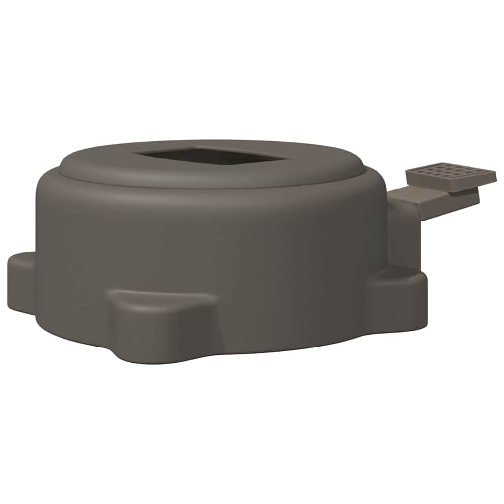 Swivel Pedal Silver 22 x 14 x 6 cm Steel