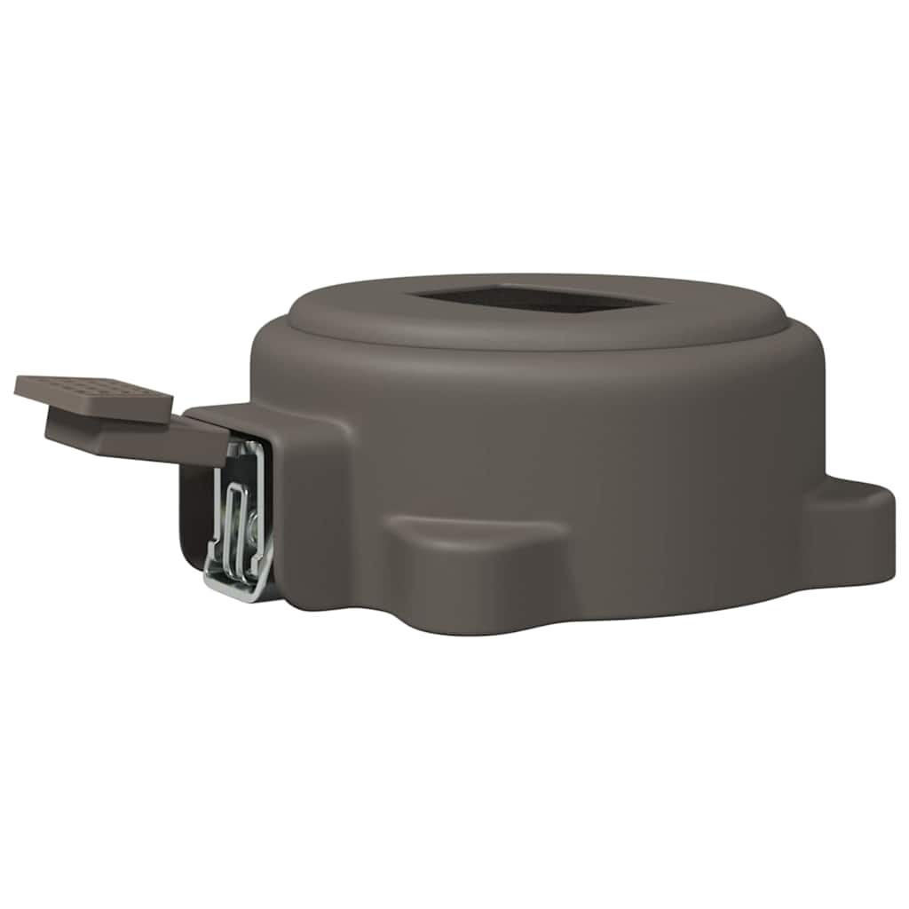 Swivel Pedal Silver 22 x 14 x 6 cm Steel