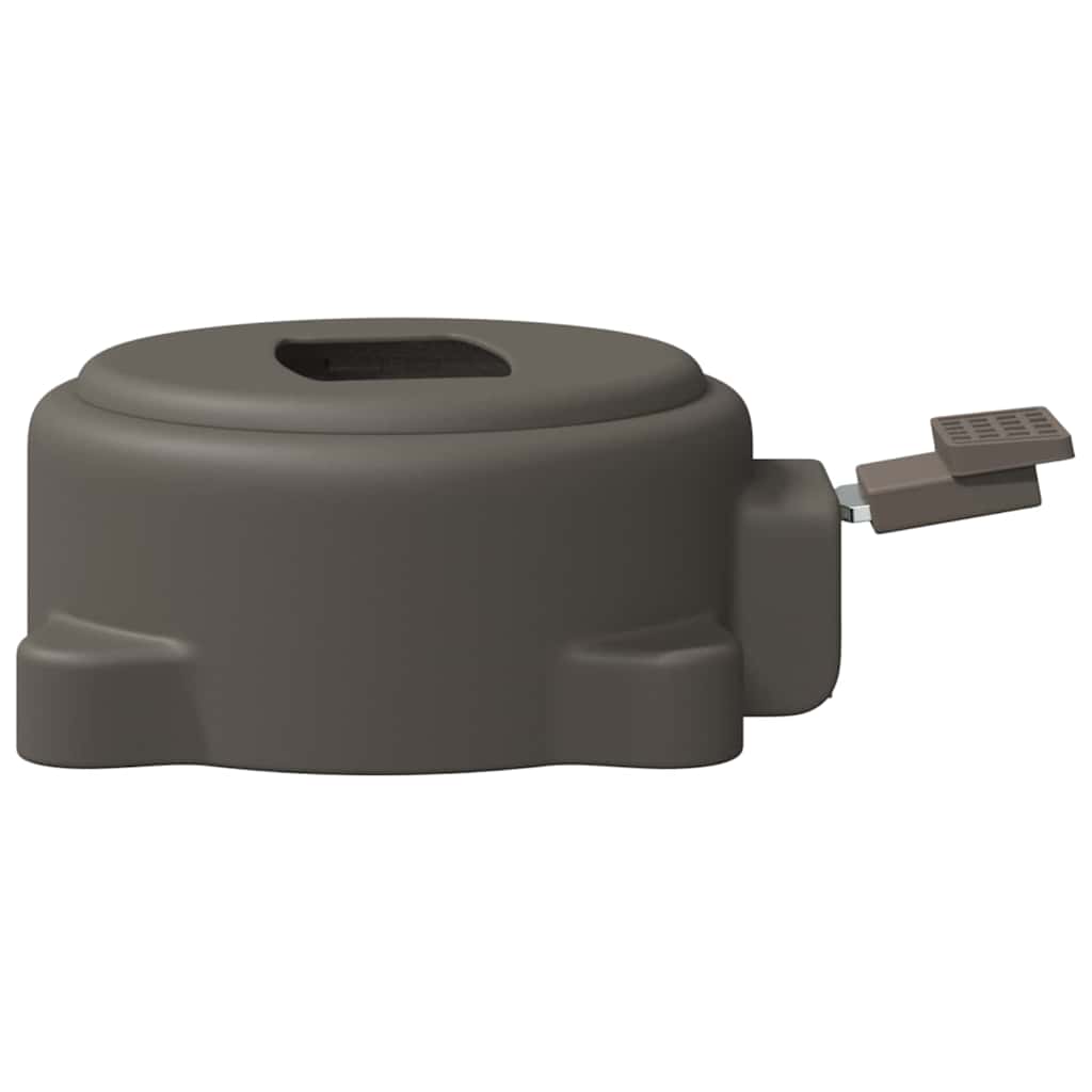 Swivel Pedal Silver 22 x 14 x 6 cm Steel