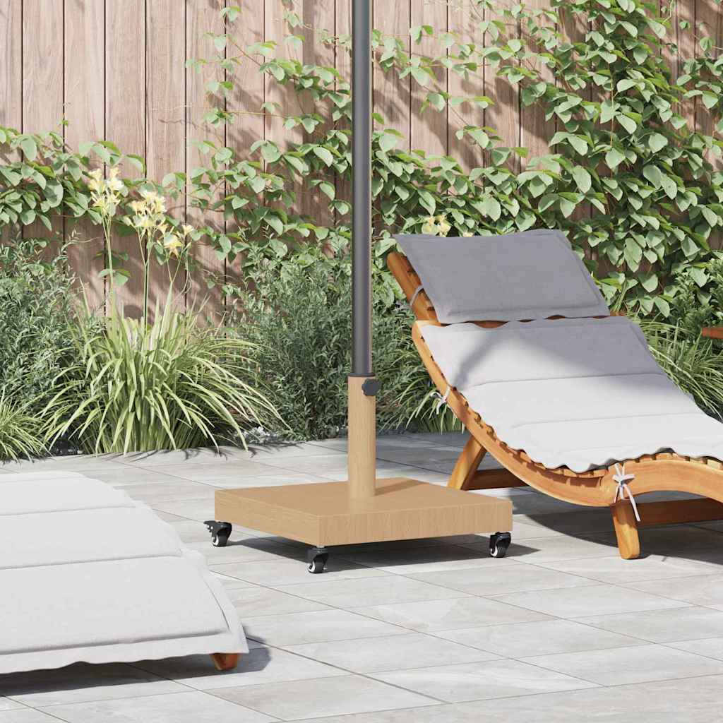 Outdoor Umbrella Base Light wood 45 x 45 x 31.5 cm