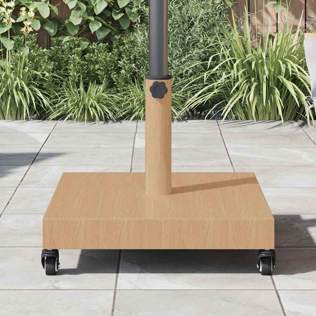 Outdoor Umbrella Base Light wood 45 x 45 x 31.5 cm