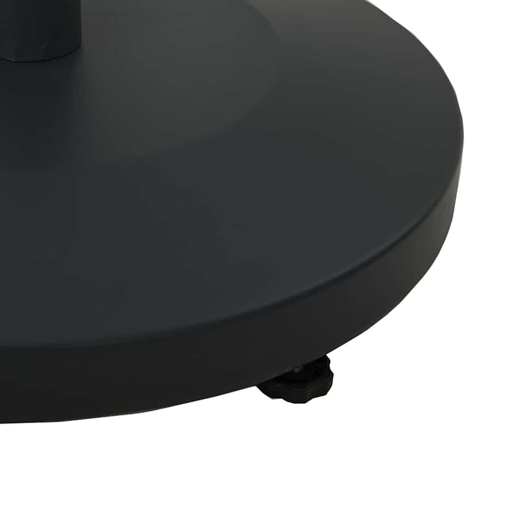Outdoor Umbrella Base Black 48 x 48 x 32 cm Steel, Concrete