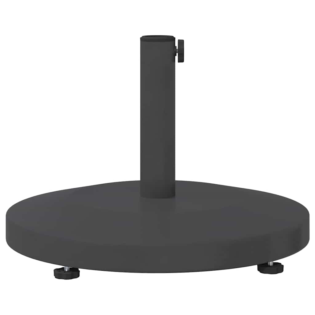Outdoor Umbrella Base Dark grey 48 x 48 x 32 cm Steel, Concrete