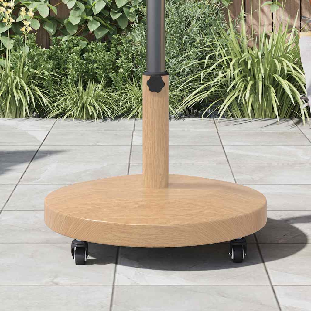 Outdoor Umbrella Base Light wood 48 x 48 x 32 cm