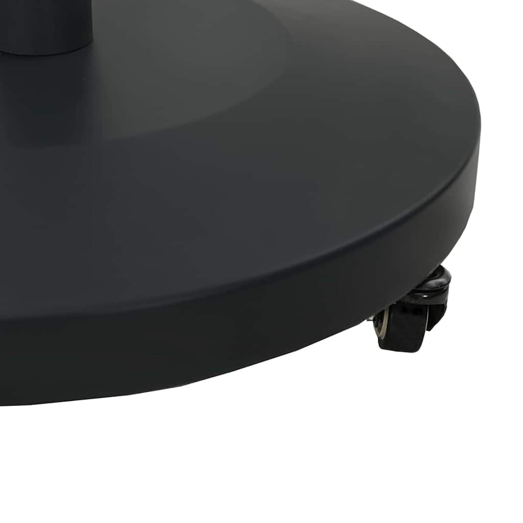 Outdoor Umbrella Base Black 48 x 48 x 32 cm Steel, Concrete