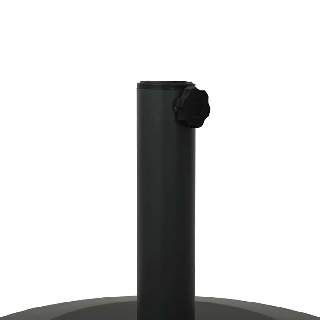 Outdoor Umbrella Base Black 48 x 48 x 32 cm Steel, Concrete