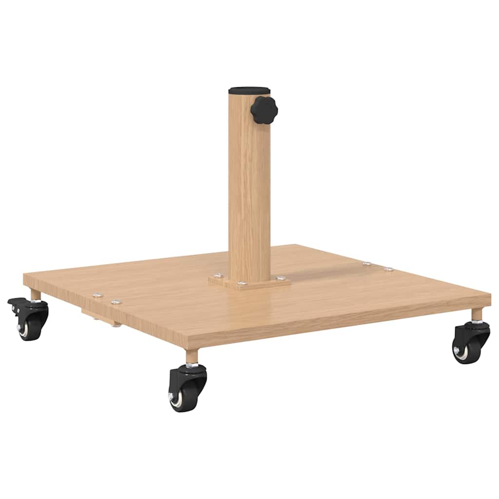 Outdoor Umbrella Base Light wood 45 x 45 x 31 cm Steel