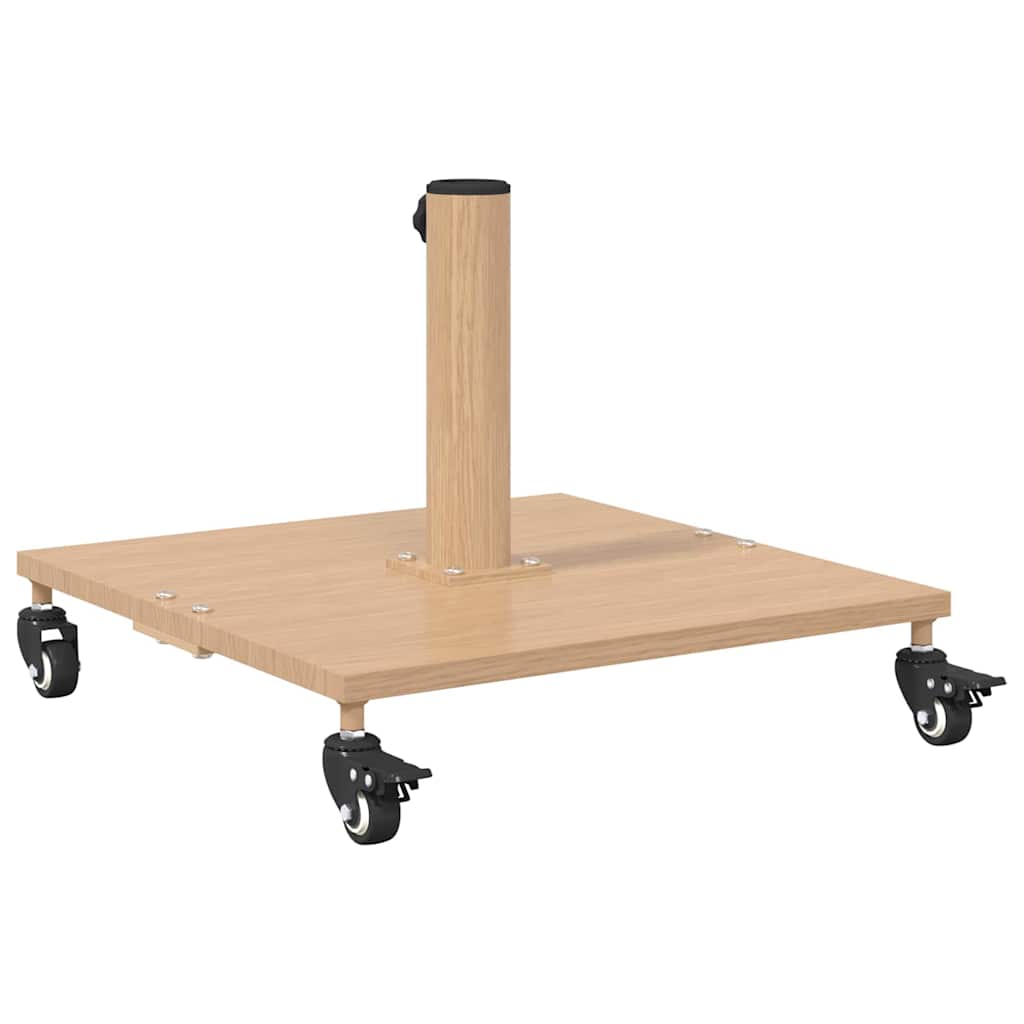 Outdoor Umbrella Base Light wood 45 x 45 x 31 cm Steel