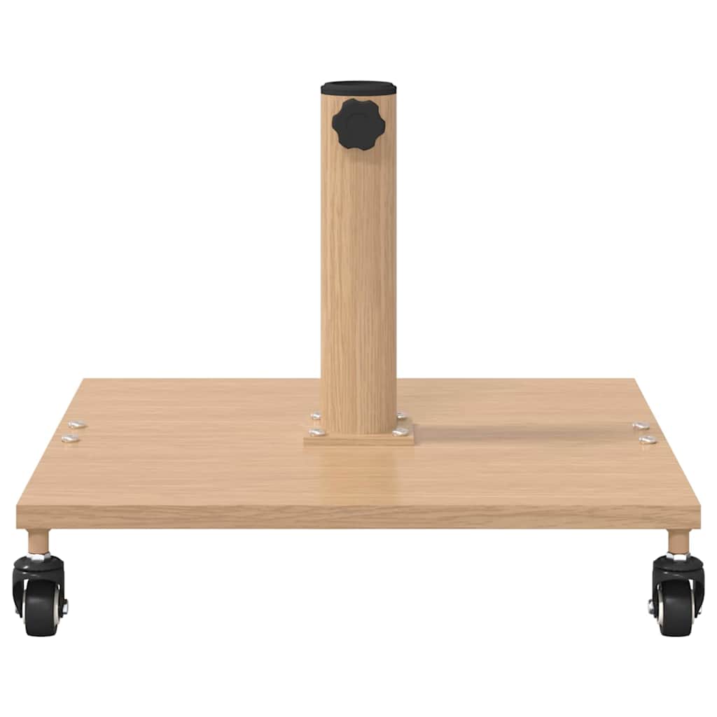 Outdoor Umbrella Base Light wood 45 x 45 x 31 cm Steel