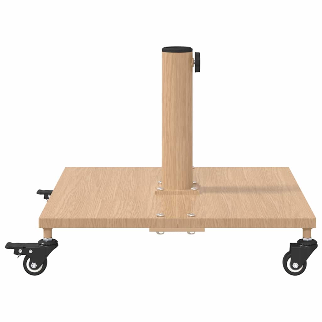 Outdoor Umbrella Base Light wood 45 x 45 x 31 cm Steel