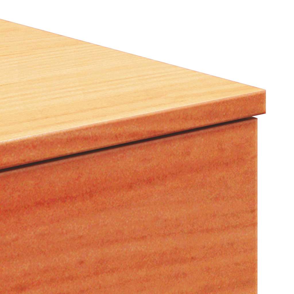 Bedside Table 2 pcs Wax brown 37 x 35 x 18.5 cm Solid pine wood