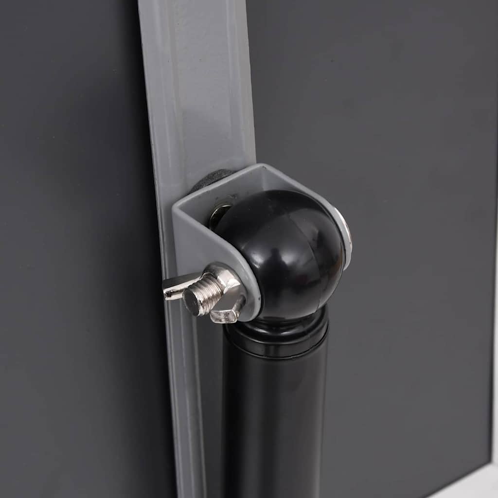 Poster Stands 2 pcs Black 45 x 33 x 88 cm Aluminium alloy