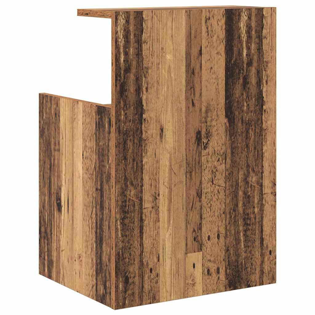 Bed Cabinet Old wood 40 x 35 x 60 cm Particle board