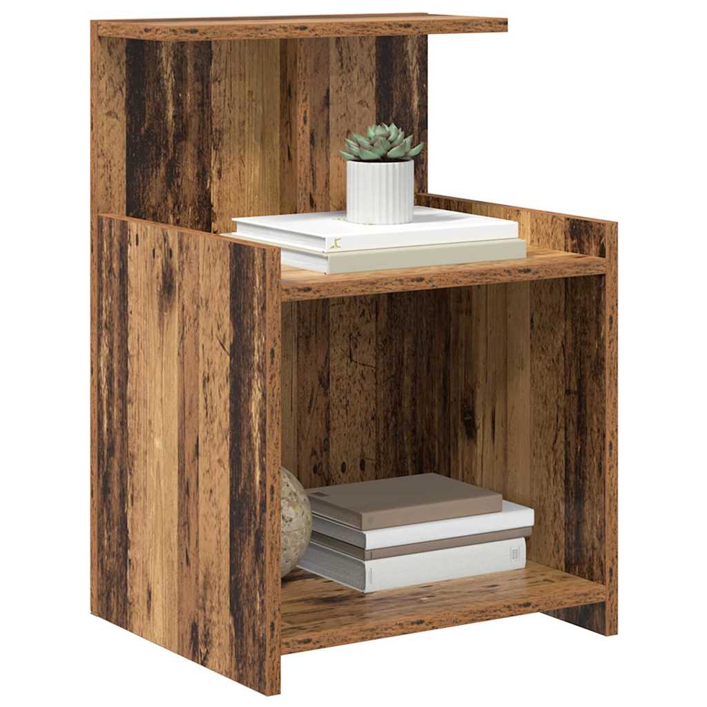 Bed Cabinet Old wood 40 x 35 x 60 cm Particle board