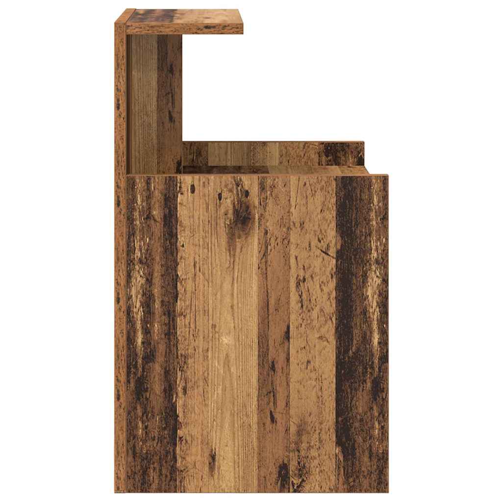Bed Cabinet Old wood 40 x 35 x 60 cm Particle board