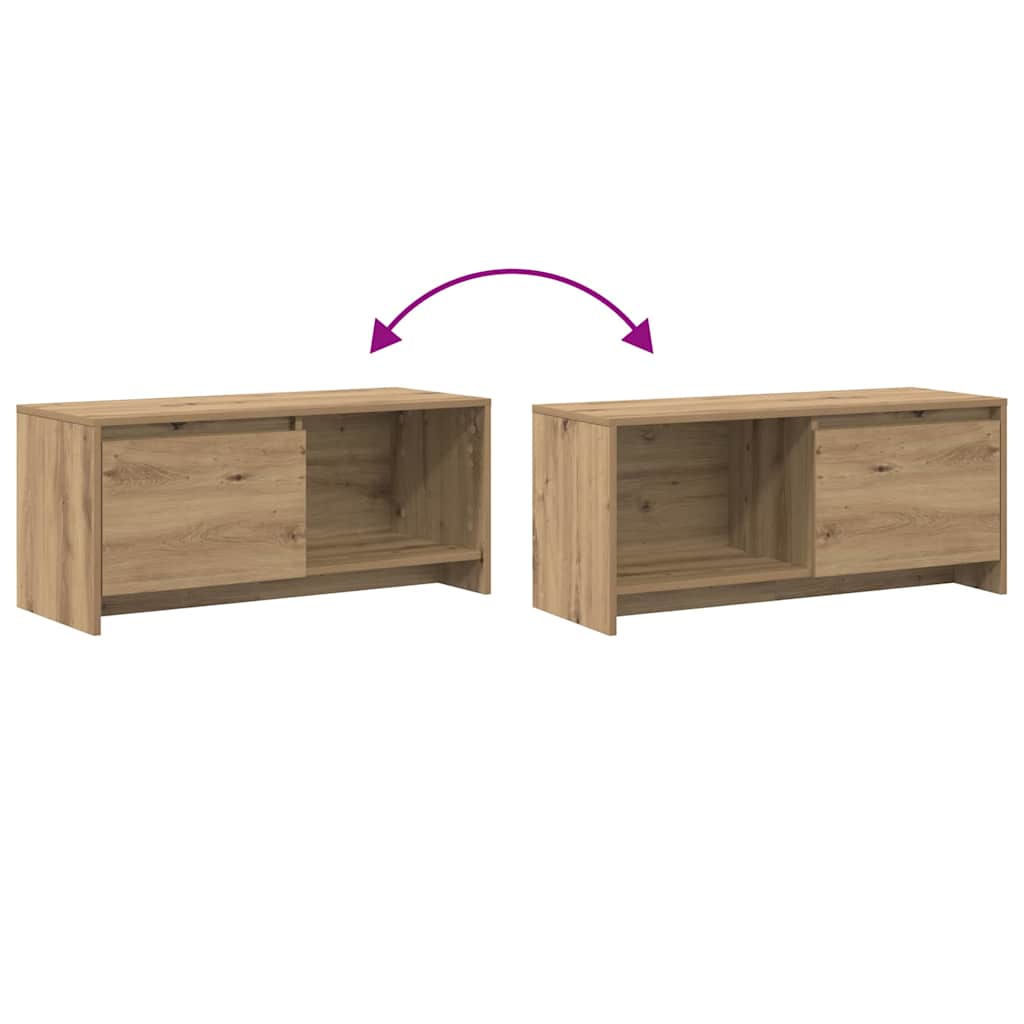 TV Cabinet Set Artisan Oak 90 x 35 x 40 cm Engineered Wood