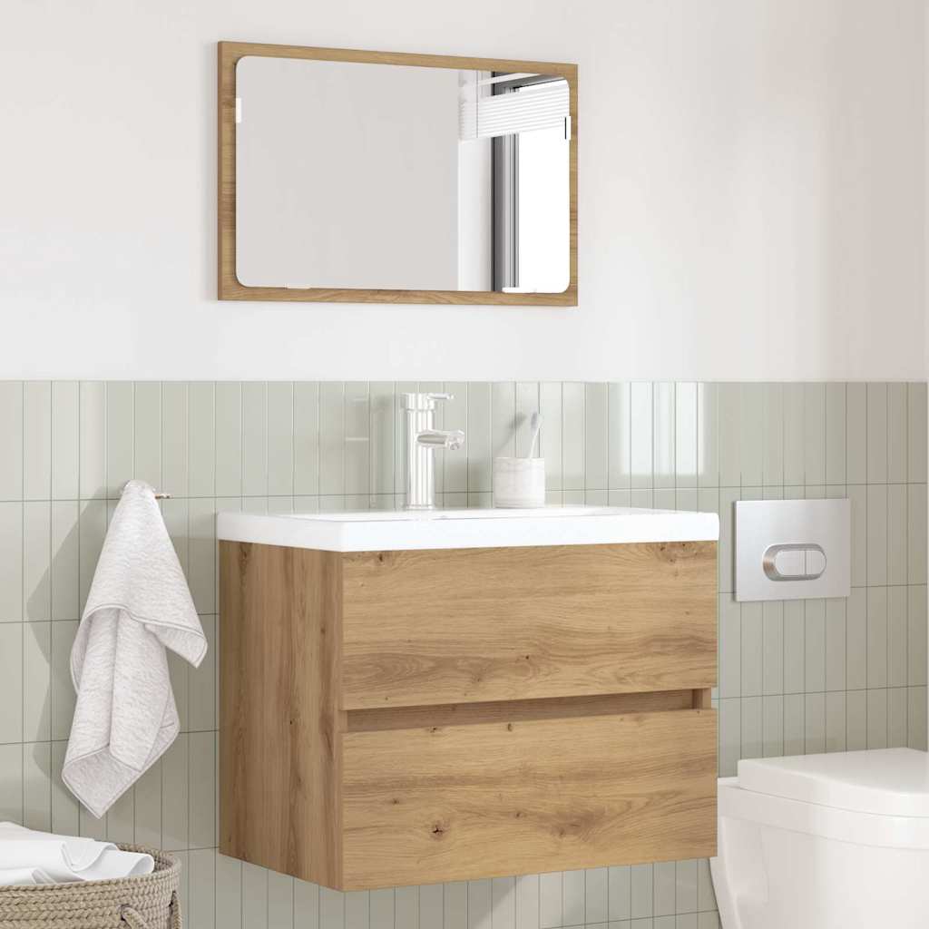 Bathroom Furniture Set 2 pcs Artisan Oak 57 x 37 x 45 cm