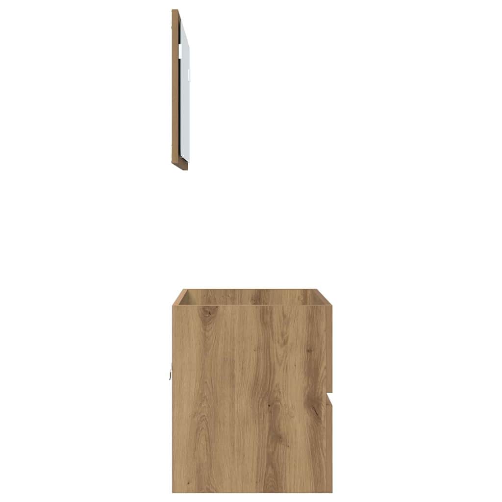 Bathroom Furniture Set 2 pcs Artisan Oak 57 x 37 x 45 cm