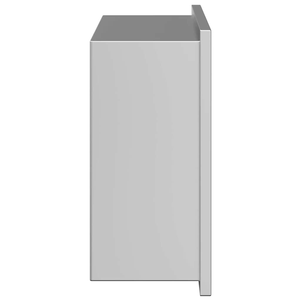 Shower Niche Silver 30 x 20 x 9.5 cm Stainless Steel