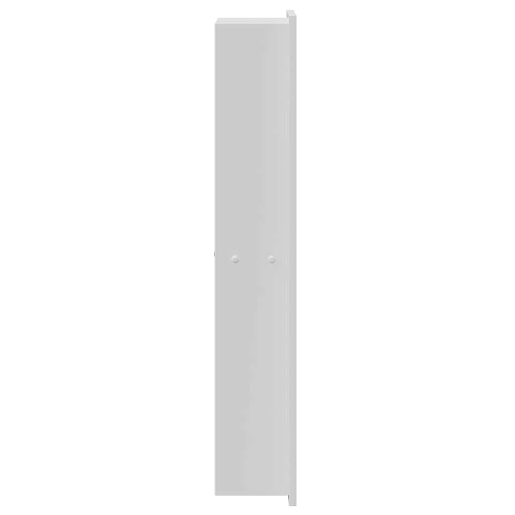 Shower Niche White 60 x 20 x 9.5 cm Stainless Steel