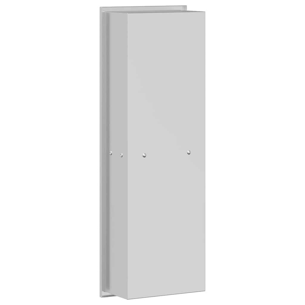 Shower Niche Silver 60 x 20 x 9.5 cm Stainless Steel