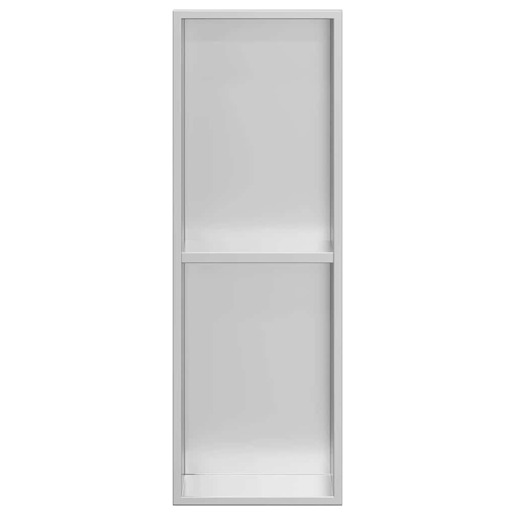 Shower Niche Silver 60 x 20 x 9.5 cm Stainless Steel
