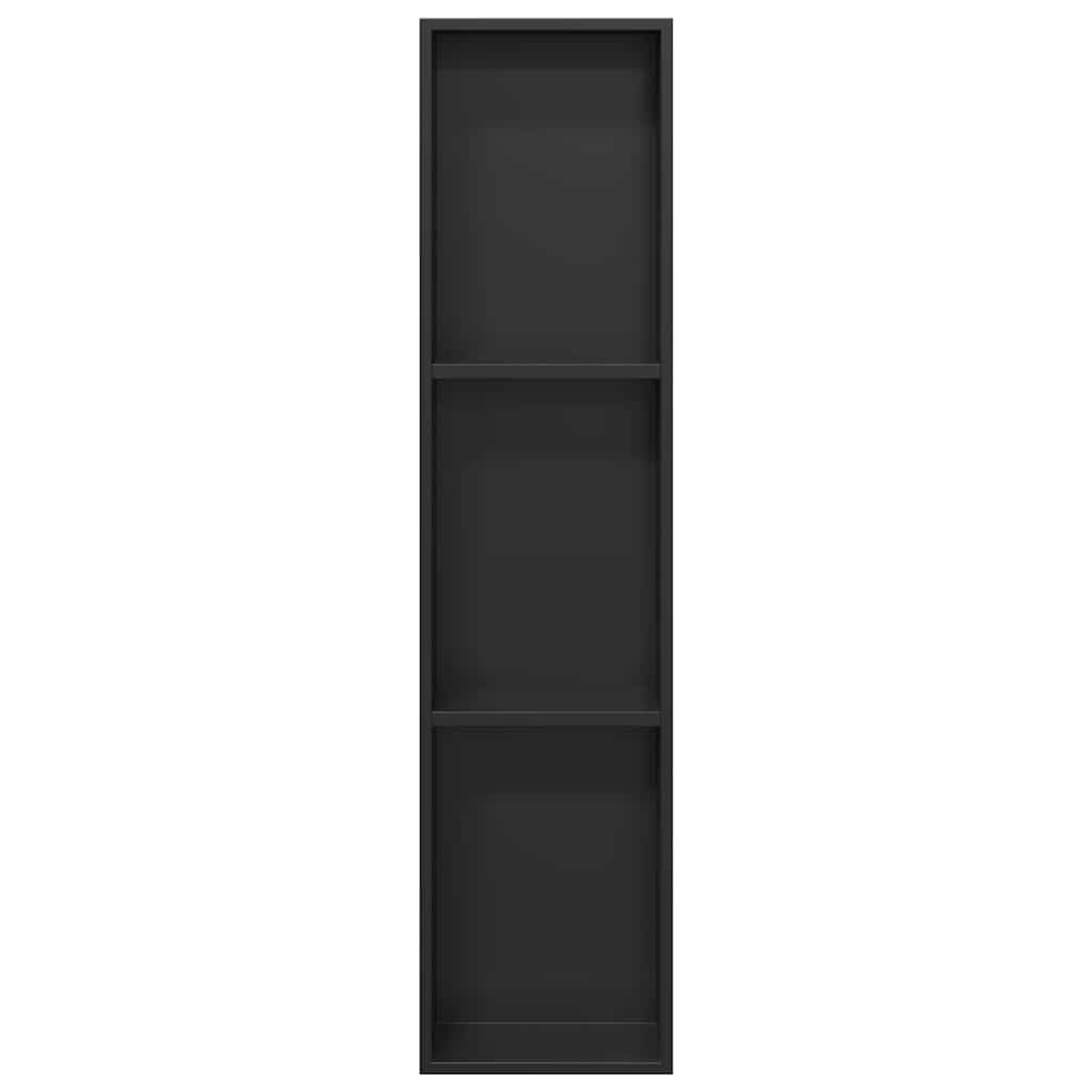 Shower Niche Black 90 x 20 x 9.5 cm Stainless Steel