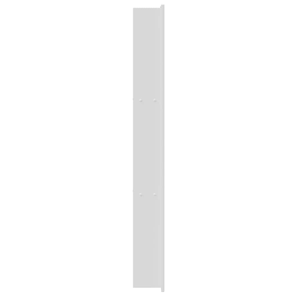 Shower Niche White 90 x 20 x 9.5 cm Stainless Steel