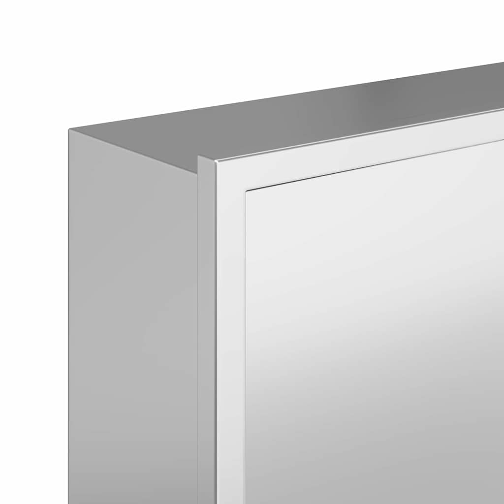 Shower Niche Silver 90 x 20 x 9.5 cm Stainless Steel