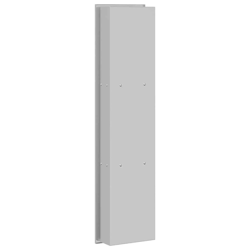 Shower Niche Silver 90 x 20 x 9.5 cm Stainless Steel