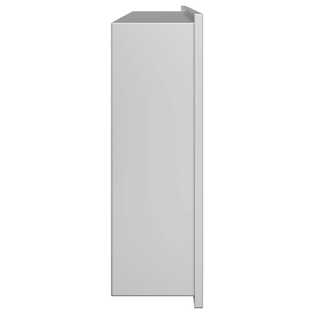 Shower Niche Silver 75 x 30 x 9.5 cm Stainless Steel